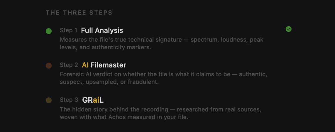 Guardian's Path — The Three Steps: Full Analysis, AI Filemaster, GRaiL